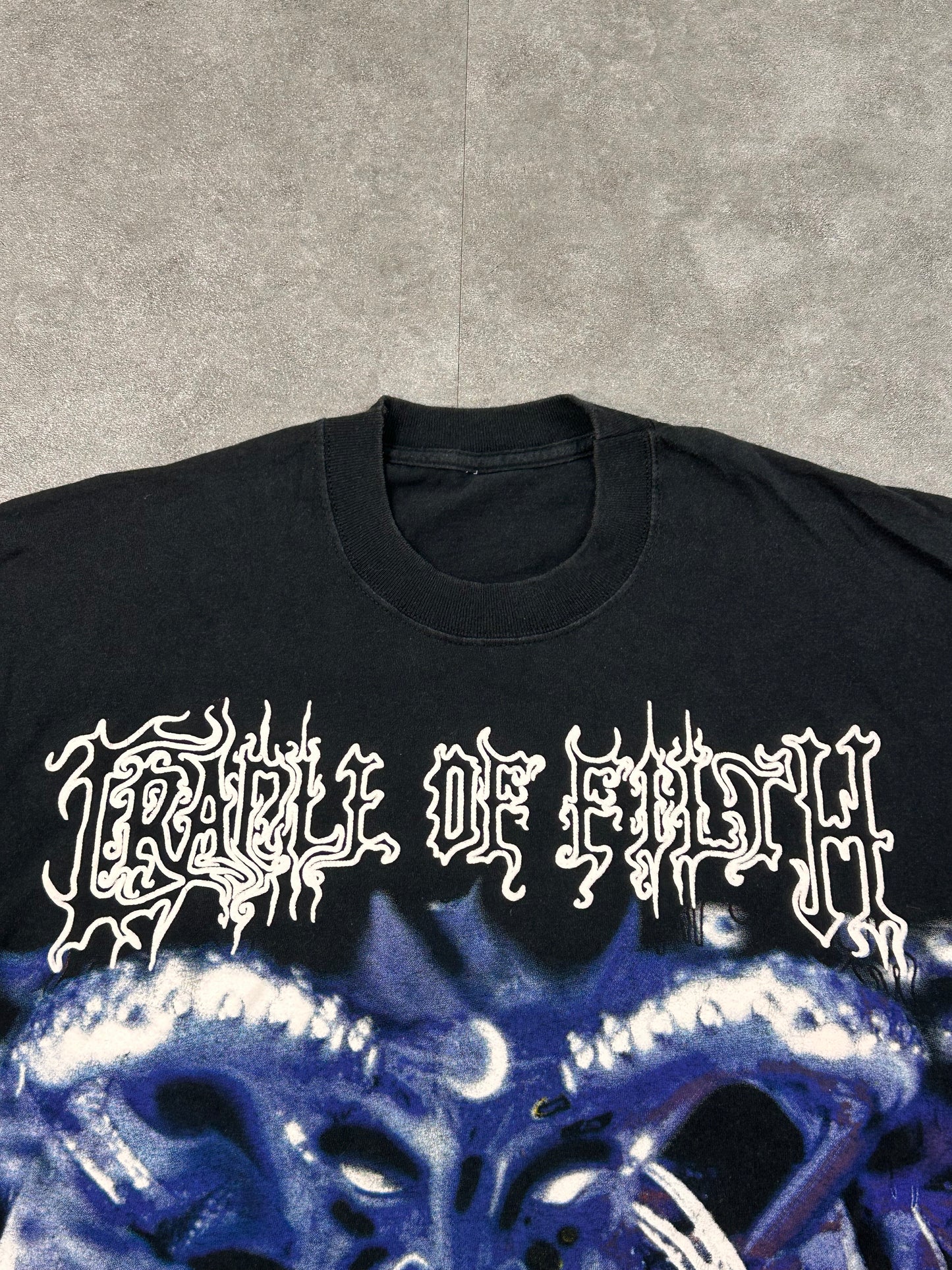 2000 "Cradle of Filth Midian Tortured Soul Asylum" double stitch